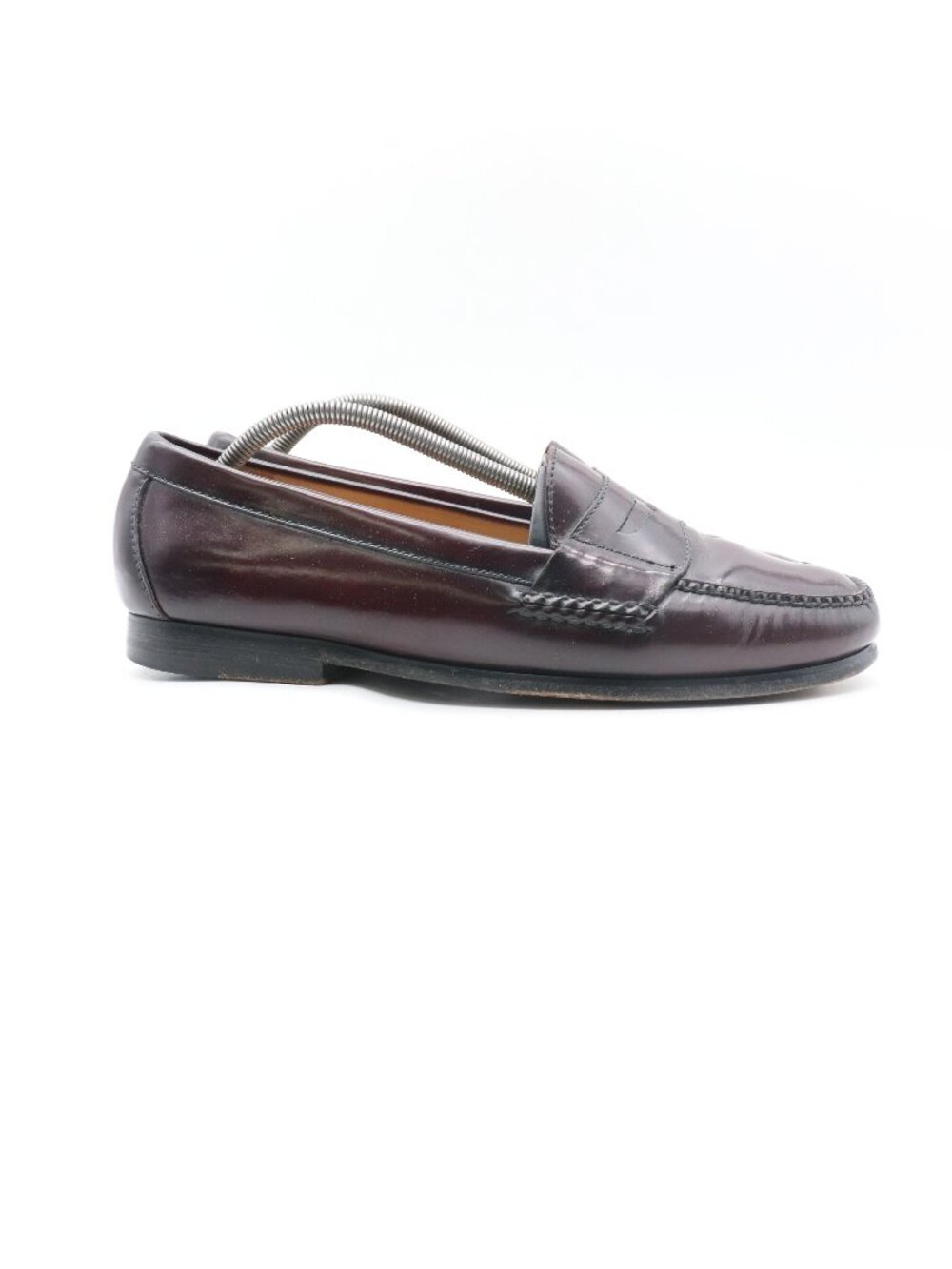 Cole Haan Penny Loafers Men's Size 11 D Burgundy Leather Dress Shoes Slip On
